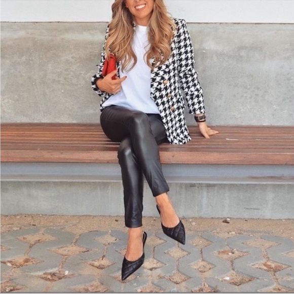 Zara Quilted Healed Mules - Picture 3 of 11